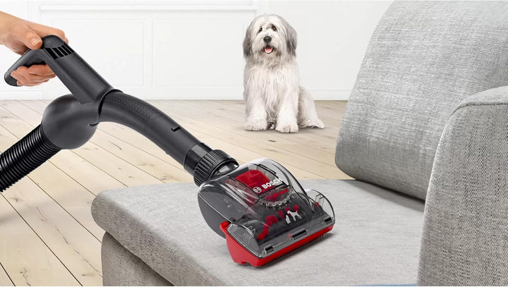 Bosch Staubsauger beutellos Serie 6 BGC41PET, Bodenstaubsauger, ideal für Tierhaare und Allergiker,