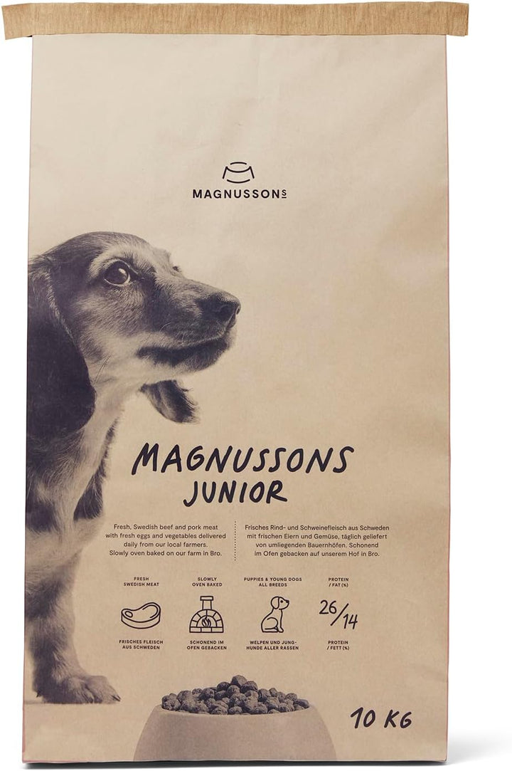 Magnusson Meat & Biscuit Junior, 1er Pack (1 x 10 kg Packung)