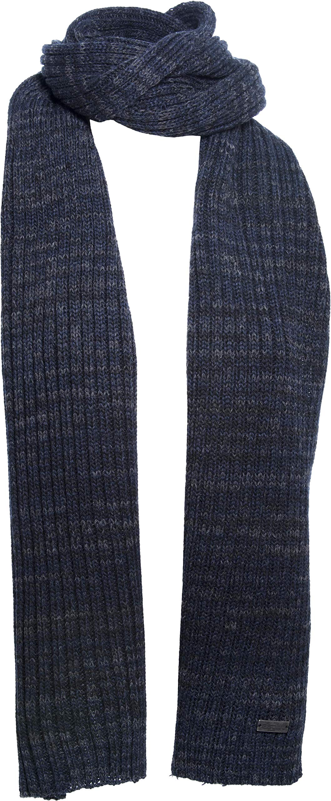 Eisglut Herren Dylan Scarf Schal 170x25 marine mel., 170x25 marine mel.