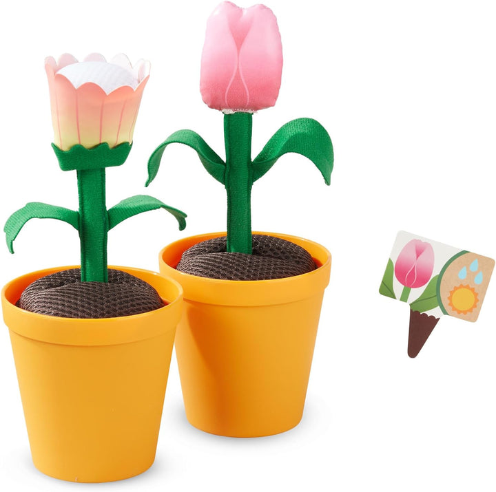 Melissa und Doug | Let's Explore | Blumen und Gartenspielset mit Blumen, die ihre Farbe ändern (16 T