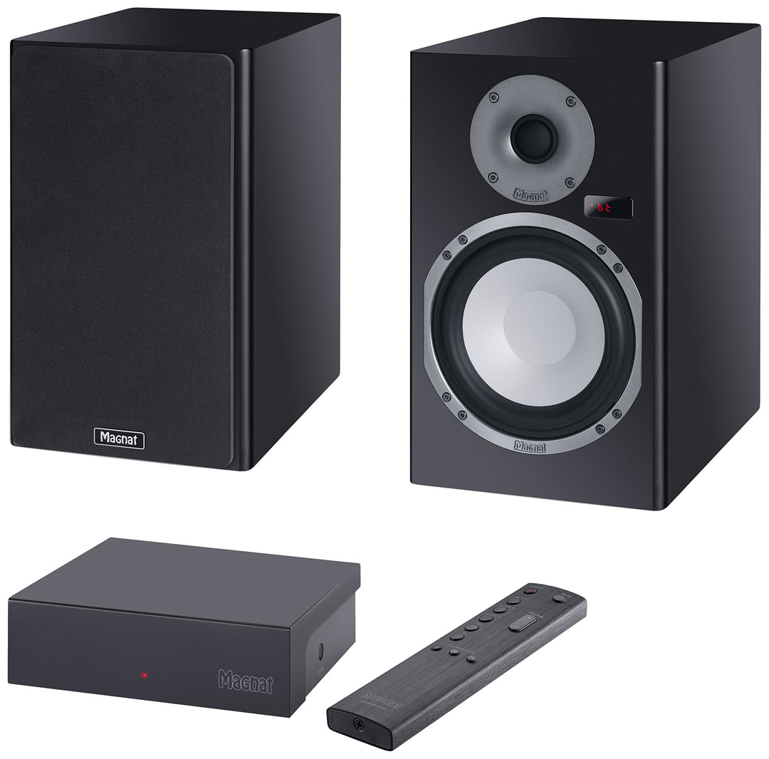 Magnasphere 33 | Vollaktives kabelloses High-End-Lautsprechersystem | zahlreiche Eingänge (Cinch, To