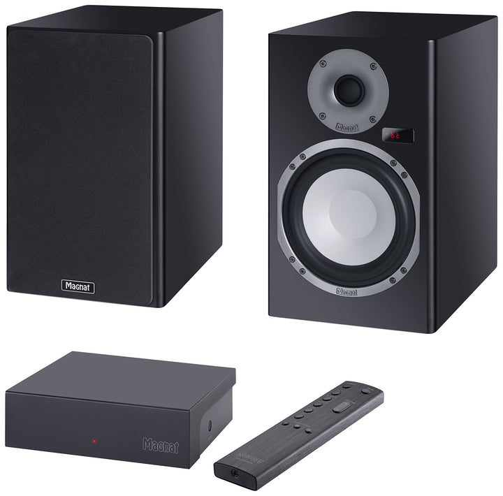 Magnasphere 33 | Vollaktives kabelloses High-End-Lautsprechersystem | zahlreiche Eingänge (Cinch, To