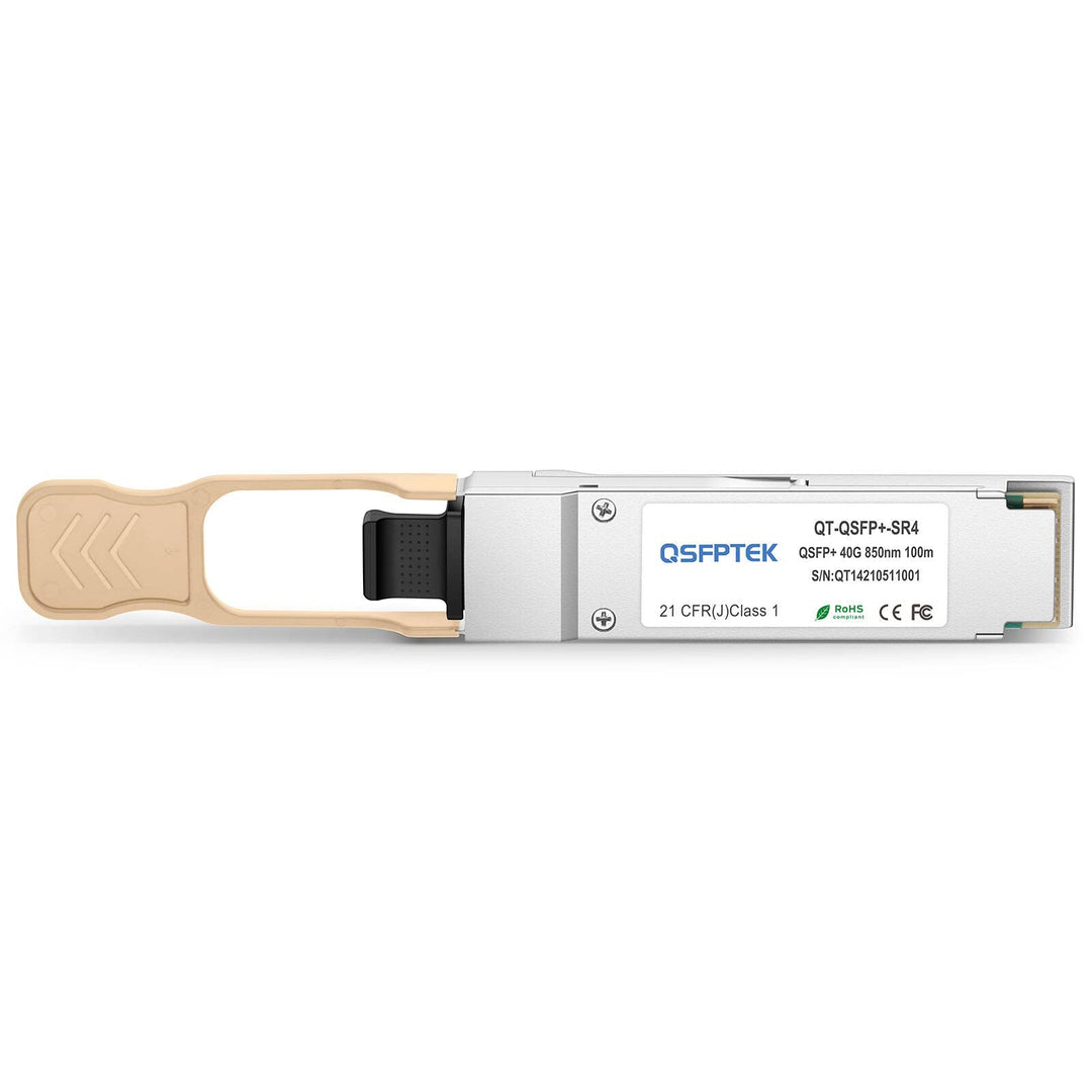 QSFPTEK 40G QSFP+ Module MTP/MPO Multi-Mode Transceiver 40GBASE-SR4 for Cisco QSFP-40G-SR4 (850nm, 1