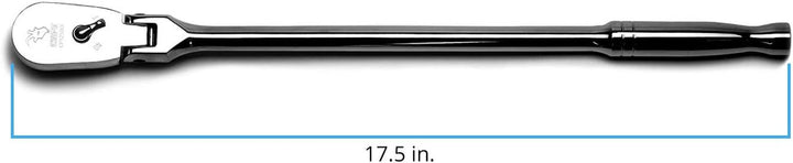Capri Tools Ratsche True 72Z 5-Grad-Schwingbogen, CP12500FX, 1/2" Drive/Flex-Head Low Profile 1/2" D