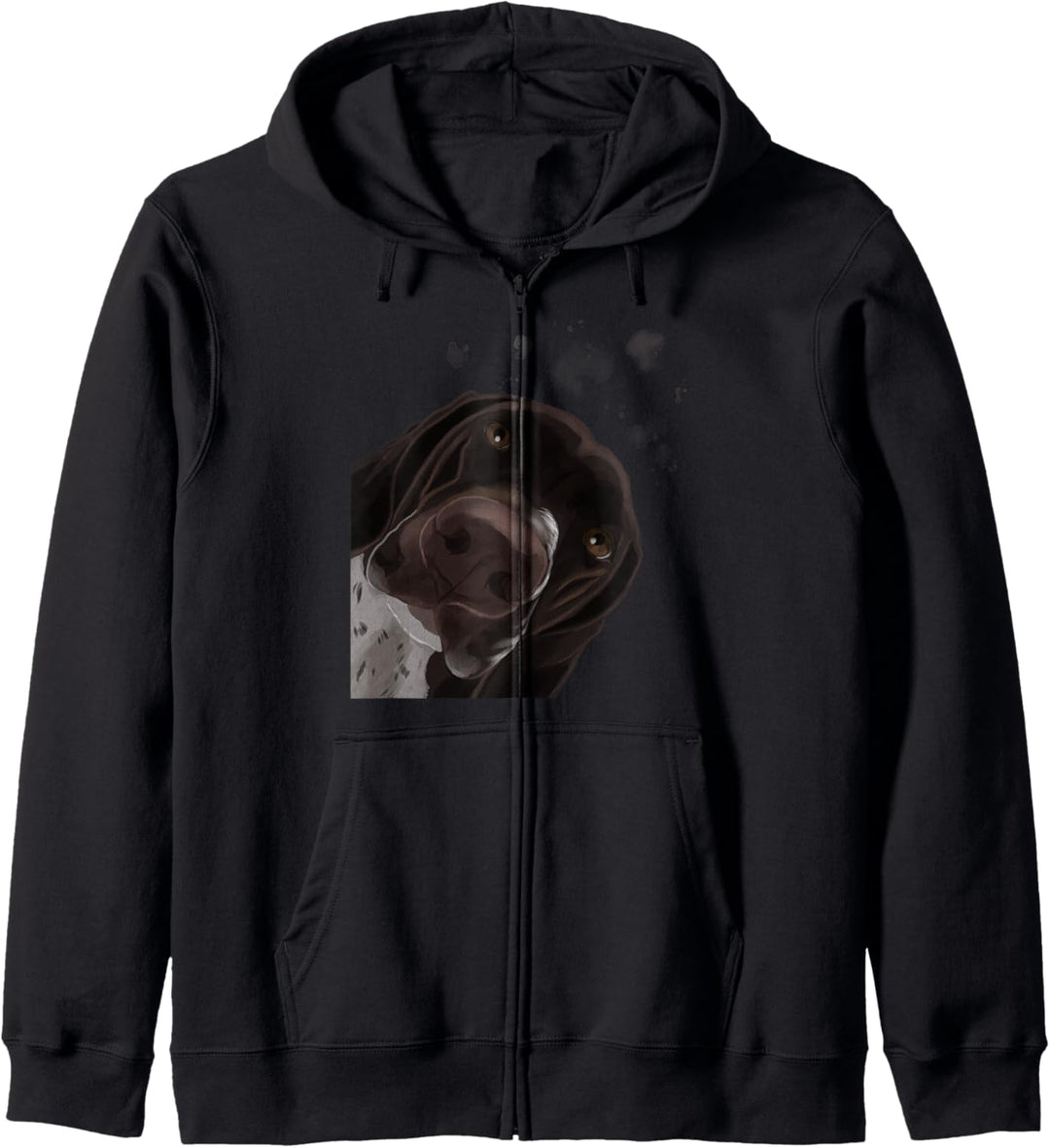 Hund Deutsch Kurzhaar Kapuzenjacke