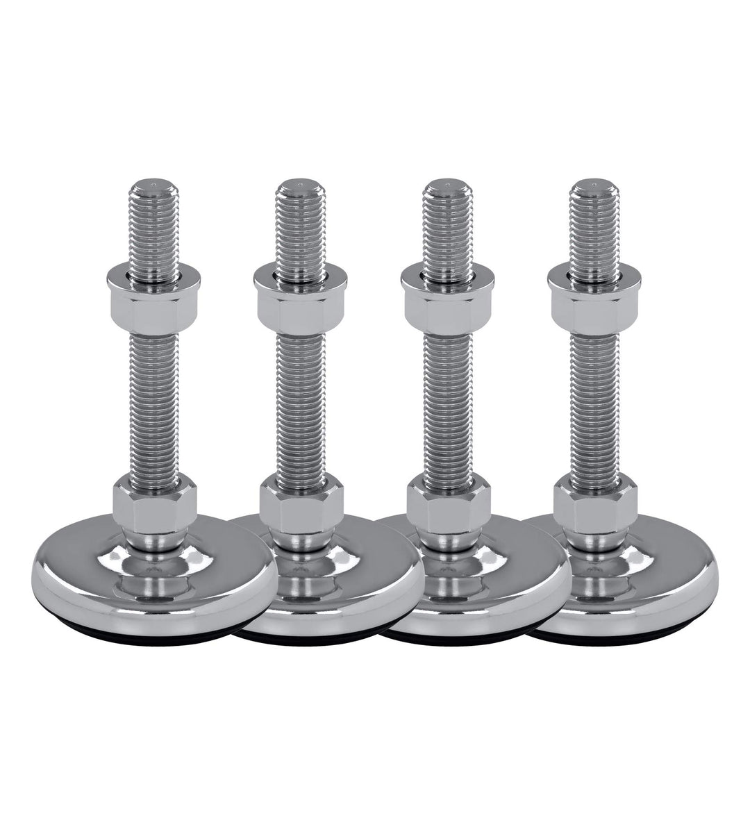 Schwaderer Maschinenfüsse/Stellfüsse/Nivellierfüsse/Gelenkfüsse, höhenverstellbar SF 80, Ø 80mm, 4er