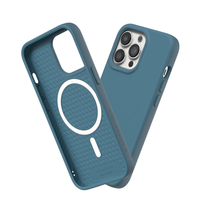 RhinoShield Case kompatibel mit [iPhone 13 Pro] | SolidSuit - MagSafe-kompatibel -Stossdämpfende &amp; s