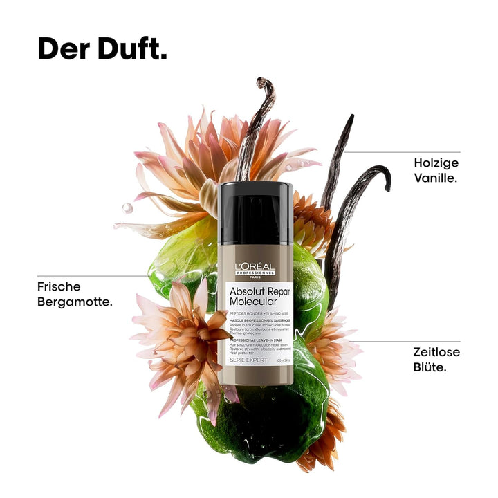 L'Oréal Professionnel Leave-In für strukturgeschädigtes Haar, Zur molekularen Tiefenreparatur, Mit P