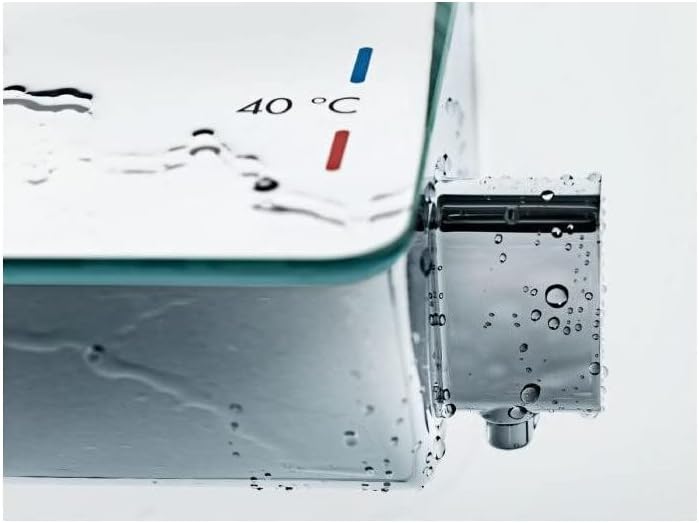 hansgrohe Ecostat Select Aufputz Duschthermostat, für 1 Funktion ohne Adapter zur Renovation, Chrom