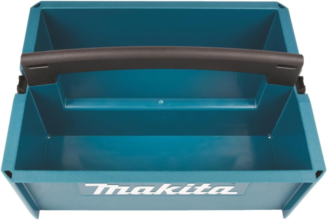 Makita P-83836 Toolbox Grösse 1, offene Werkzeugbox, zwei Fächer, mit Tragegriff, verknüpfbar an Kof