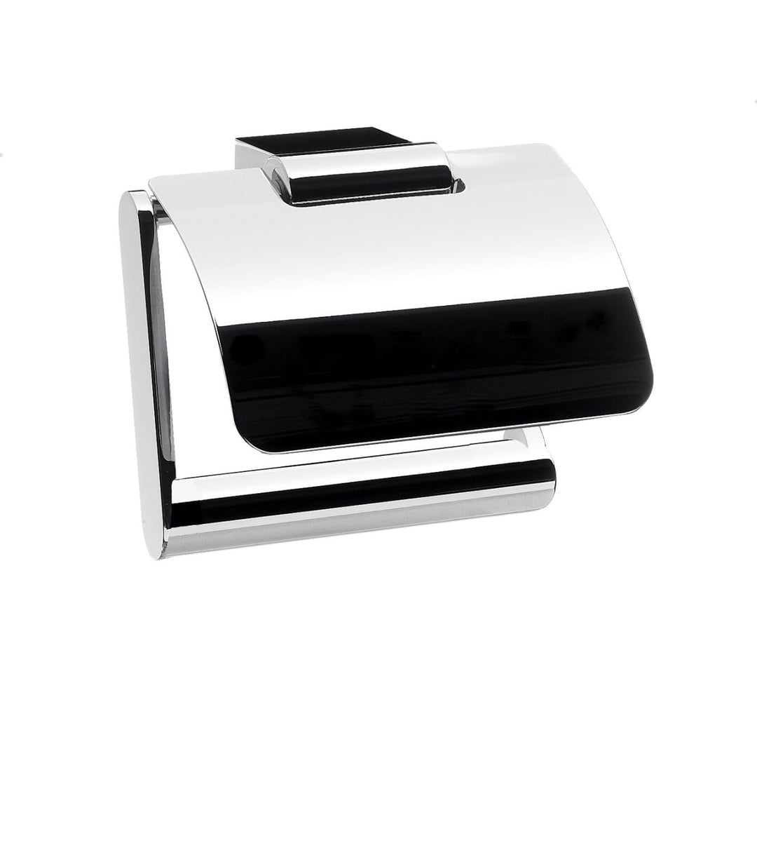 Emco 350000106 Papierhalter System 2 mit Deckel, verchromt