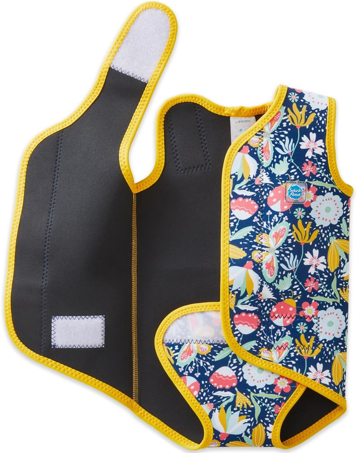 Splash About Baby Wrap Neoprenanzug 0-6 monate Garden Delight, 0-6 monate Garden Delight