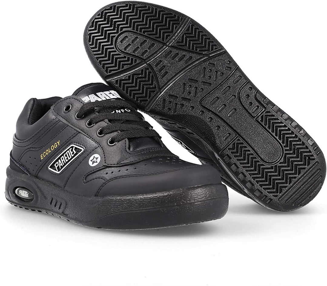 PAREDES DP102 NE46 Working Shoes, Ecologico, O1, Size 11, Black - EN Safety Certified