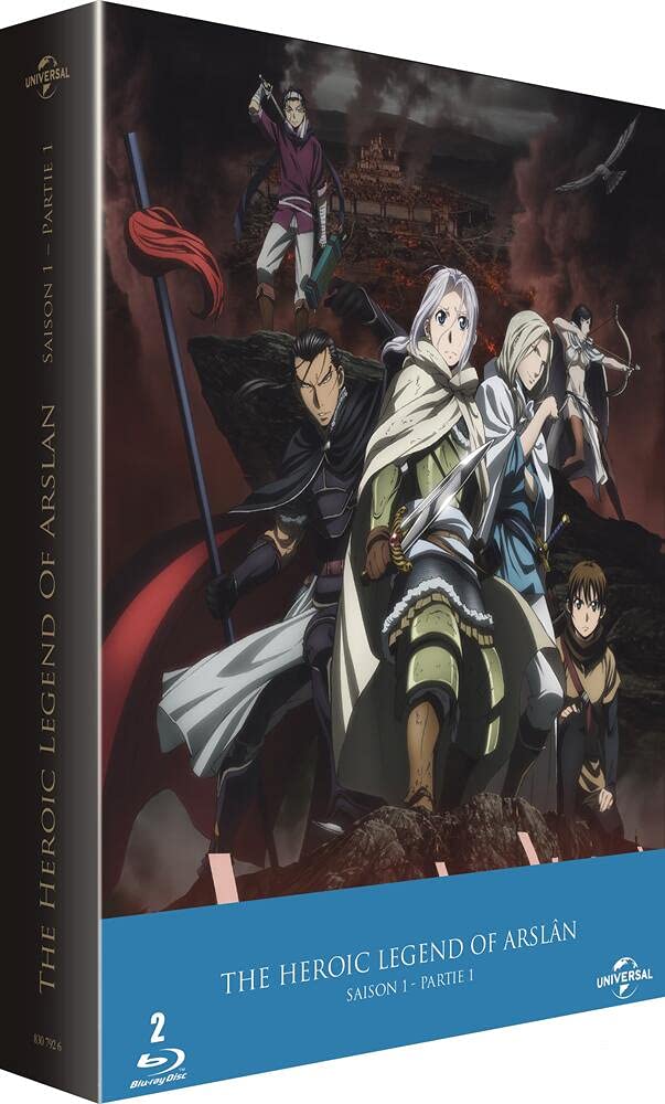 The heroic legend of arslan, saison 1, partie 1 [Blu-ray] [FR Import], Blu-ray