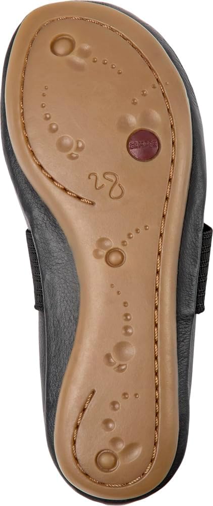 Camper Jungen Mädchen Right Geschlossene Sandalen 25 EU Schwarz, 25 EU Schwarz