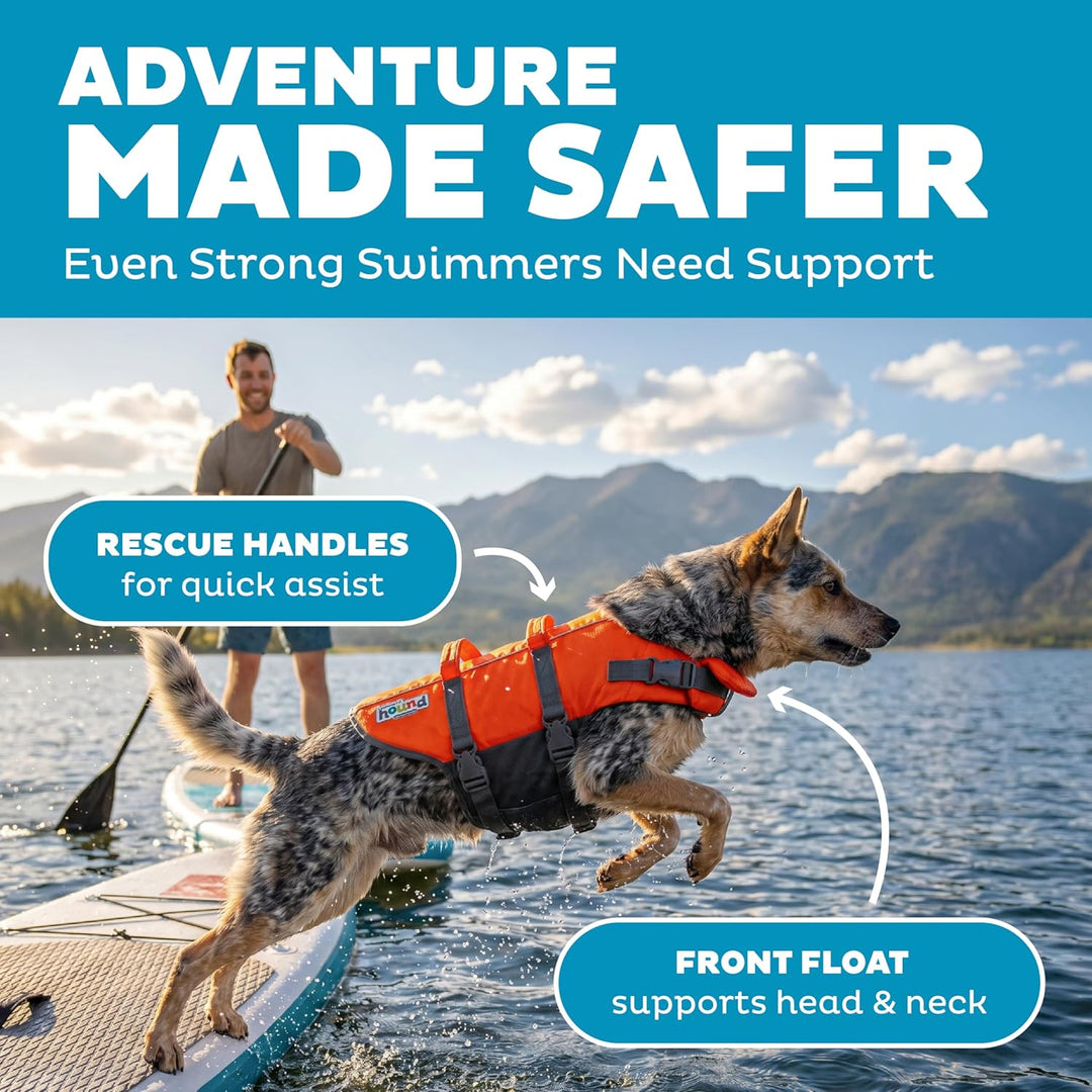 Kyjen 22020 Outward Hound Ripstop Quick Release Easy Fit Rettungsweste für Hunde, verstellbar, Gröss