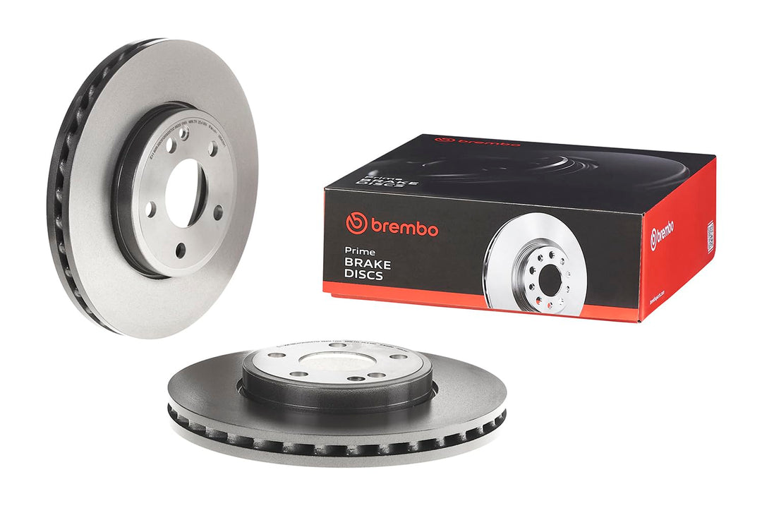 Brembo 09.B436.41 Vordere Bremsscheibe mit UV Lackierung, Anzahl 2