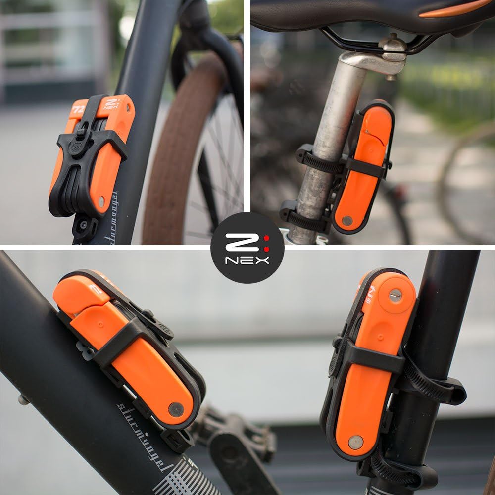 Fahrradschloss/Faltschloss/Gliederschloss mit hoher Sicherheitsstufe/Speziell gehärteter Stahl / 8 G