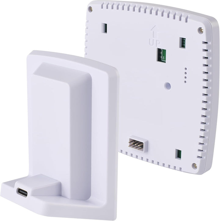 EMOS GoSmart - Smart Home Raumthermostat mit App - WiFi - Open Therm Thermostat - tragbare Steuerein