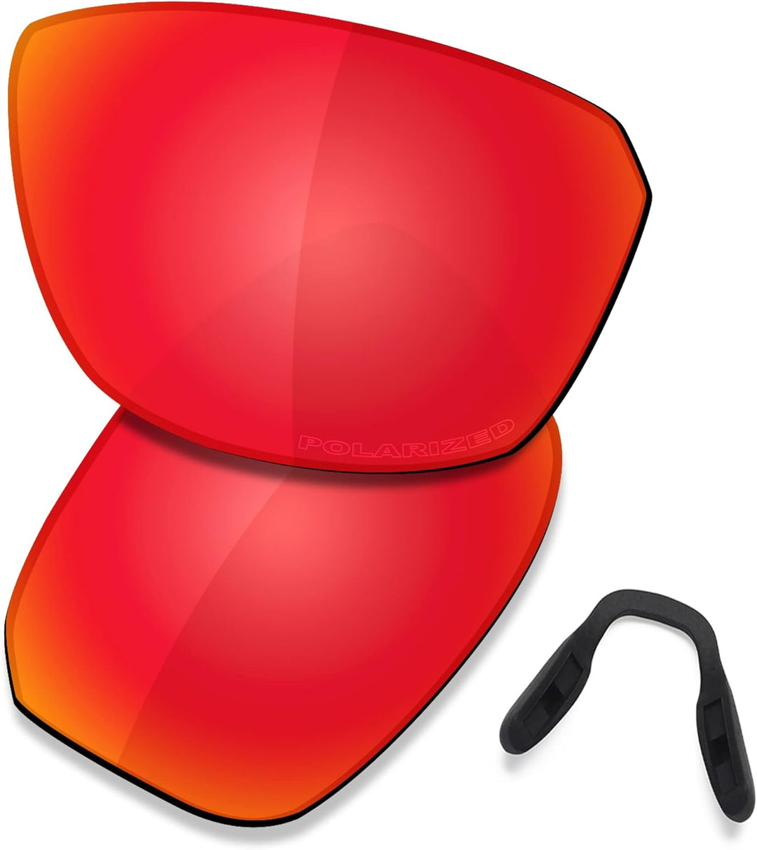 Saucer Premium Ersatzgläser & Nasenpads für Oakley Split Shot OO9416 Sonnenbrille High Definition –