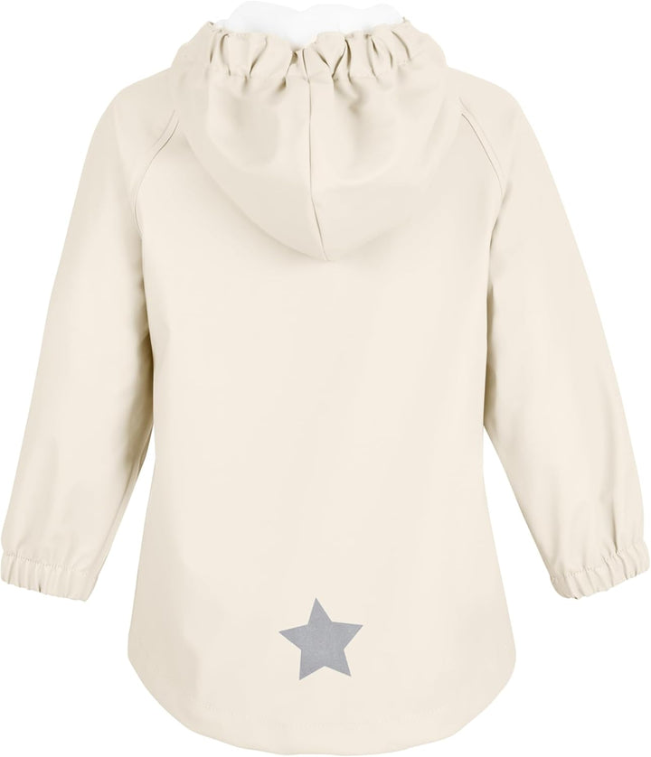 Sterntaler Unisex Regenjacke Ungefüttert Uni (2er Pack) 74 beige, 74 beige