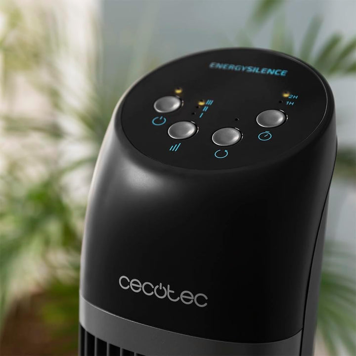 Cecotec Turmventilator mit Fernbedienung und Timer EnergySilence 7050 SkyLine Control, 45 W, Höhe 33