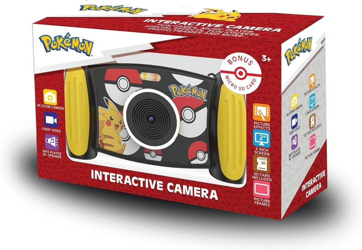 Accutime POKC3000 Interaktive Kinderkamera Pokémon, 5MP Foto, 1080p Videoauflösung, 4-Fach Zoom, 5 l
