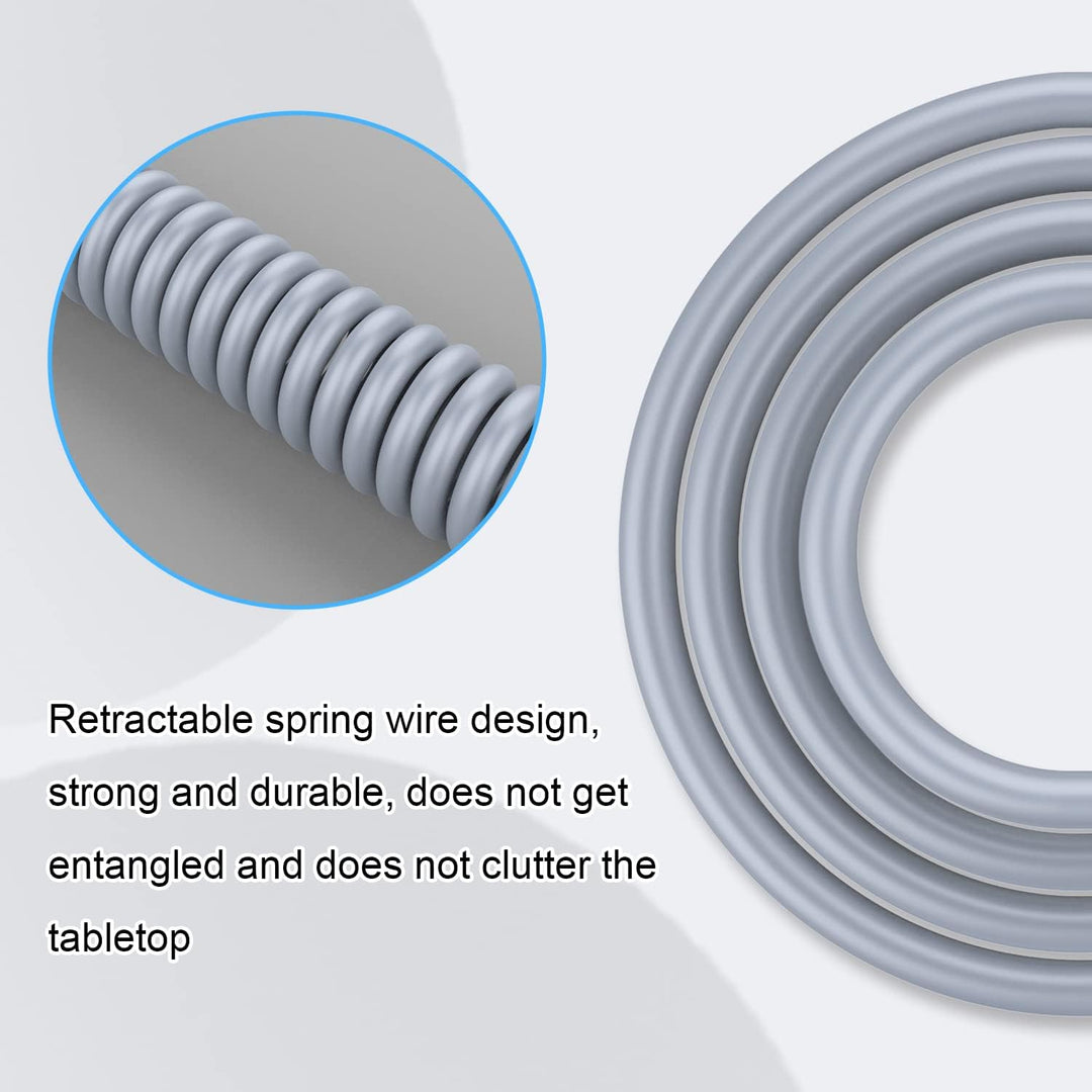 XINMENG Deluxe Custom Coiled USB-C Mechancial Keyboard Cable Premium Aviator Spiralfeder Geflochtene