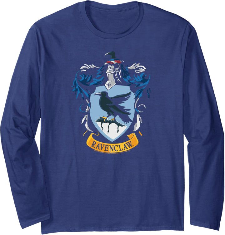 Harry Potter Ravenclaw House Crest Langarmshirt