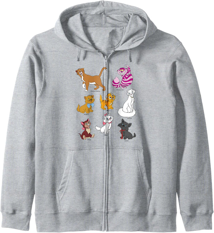 Disney Cats Group Shot Kapuzenjacke
