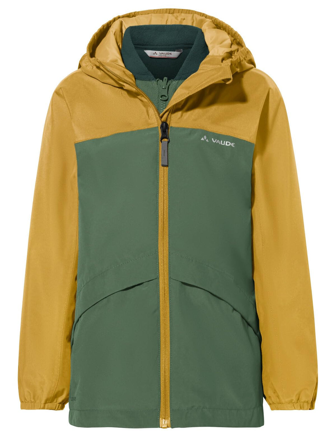 VAUDE 3 in 1 Jacke Kinder Escape – Outdoorjacke Kinder Wasserdicht & Winddicht mit abnehmbarer Fleec