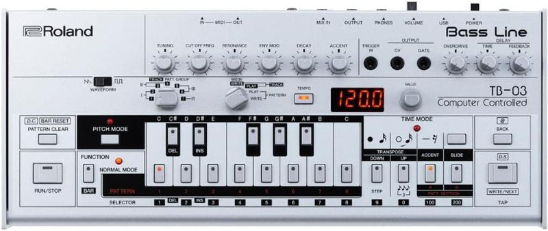 Roland TB-03 Boutique Bass Line Synthesizer, TB-03