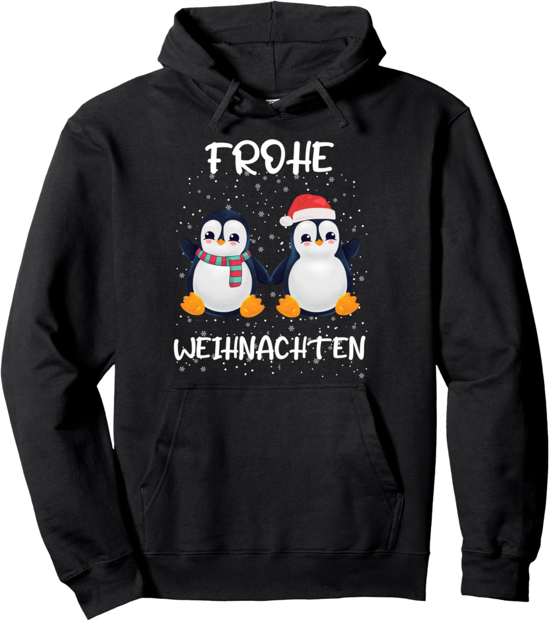 Pinguin Pulli Merry Christmas Pinguin Frohe Weihnachten Pullover Hoodie