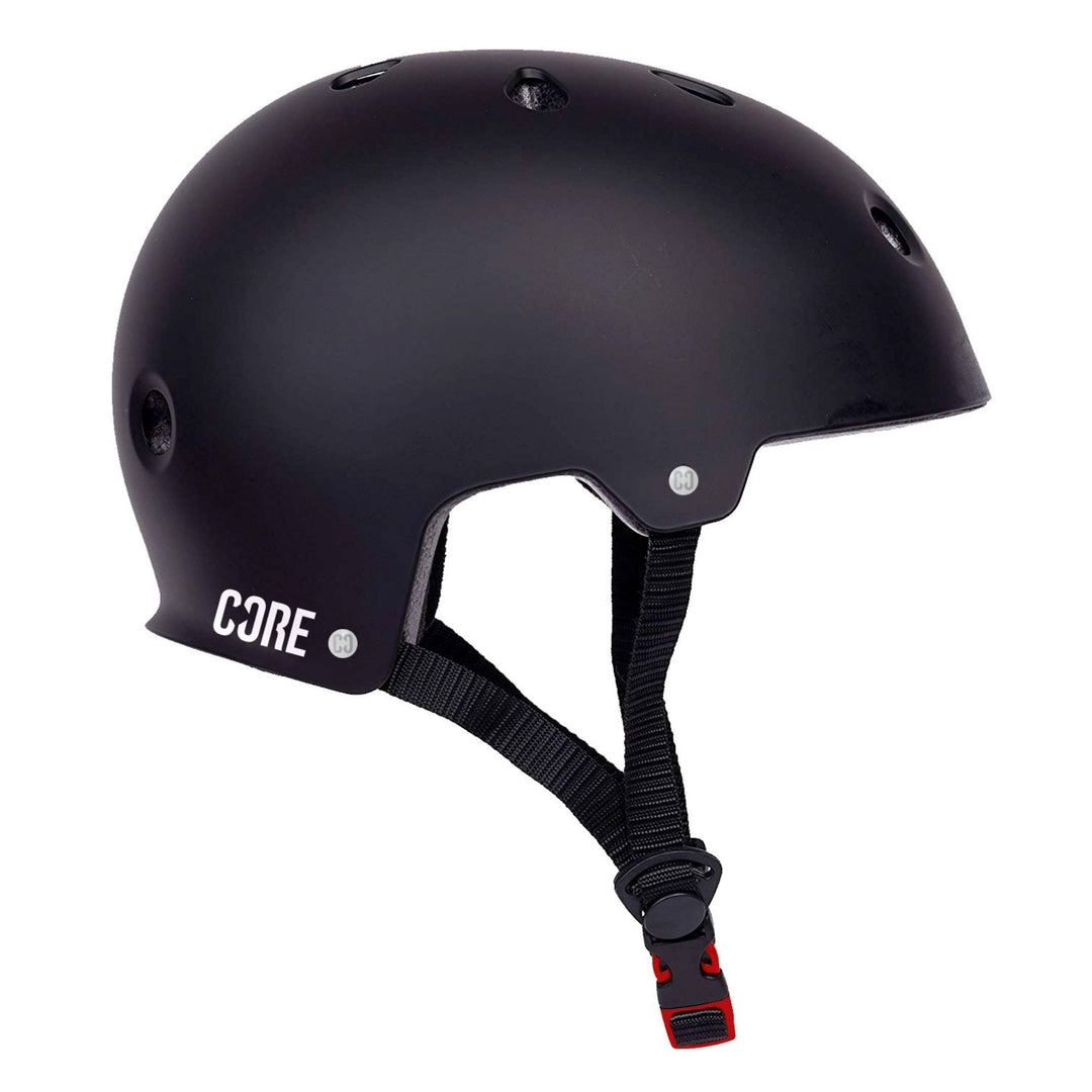 Core Protection Basic Skate/BMX/Bike/Scooter-Helm S/M 55-58cm Action Sports: schwarz, S/M 55-58cm Ac