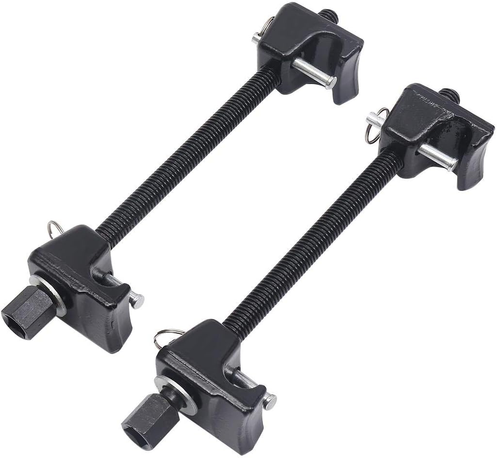 KATSU Federspanner Set, Federkomressoren mit Sicherheitsstiften für Autos Vans Autofederung Stossdäm