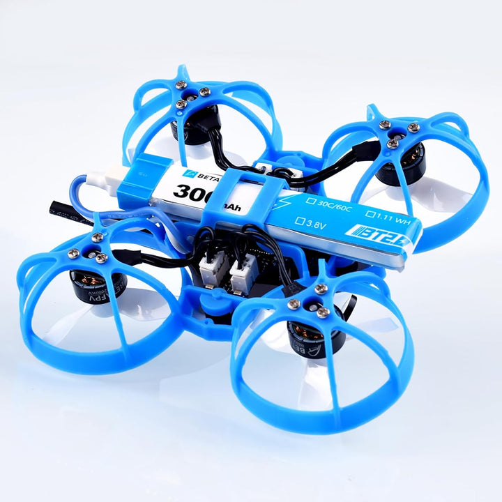 BETAFPV 8pcs BT2.0 300mAh 1S Lipo Batterie 3.8V 30C/60C FPV Lipo Akku mit 1.0mm Banana Anschluss für