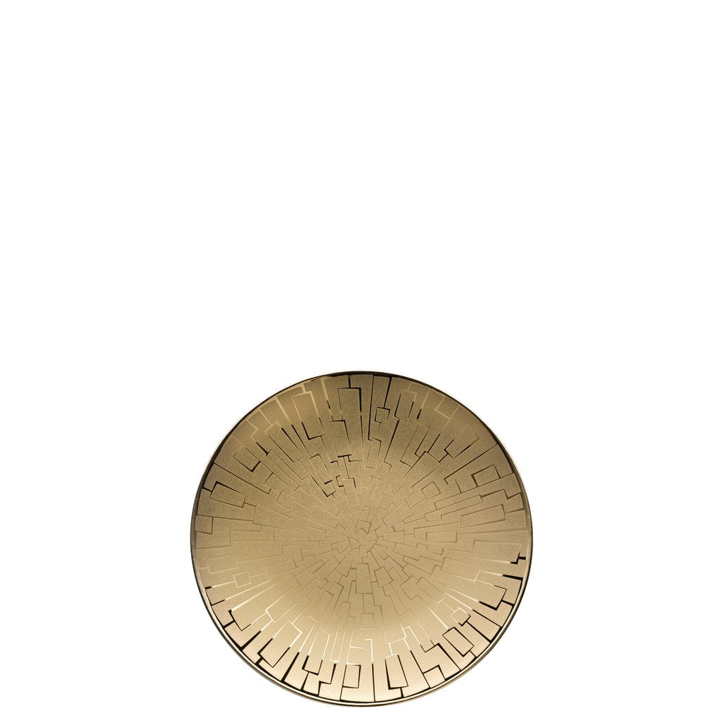 Rosenthal TAC Gropius Skin Gold Brotteller 16 cm