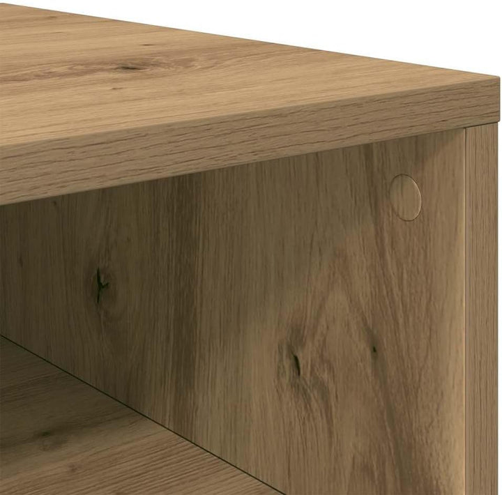 vidaXL Schuhregal Artisan-Eiche 54x34x100,5 cm Holzwerkstoff, Schuhaufbewahrung, Schuhorganizer, Sch