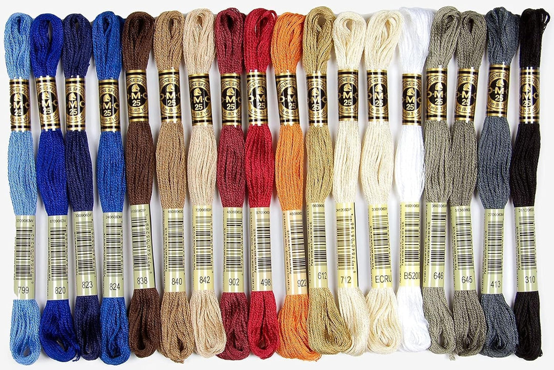 DMC - Mouliné Garnpack Heimdekorationen 8.7-Yards Mehrfarbig, 8.7-Yards Mehrfarbig