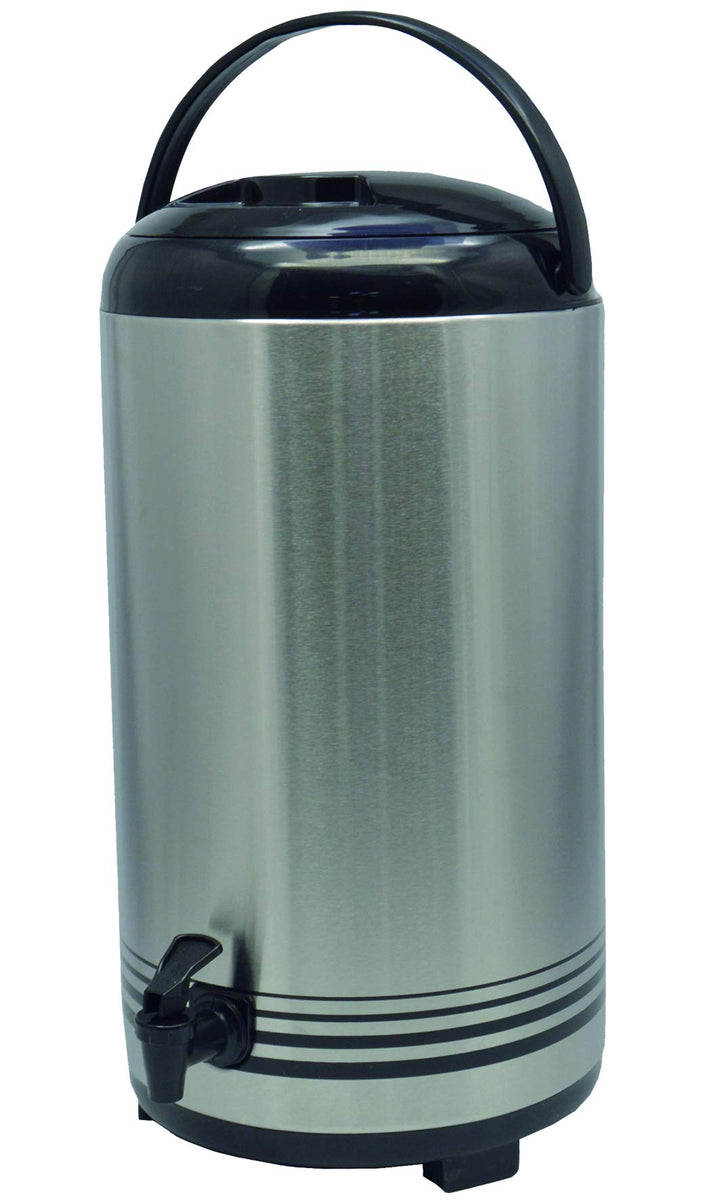 Saro ISOD 12 Getränke-Dispenser, Edelstahl, Silber, Durchmesser 23 x Höhe 42 cm