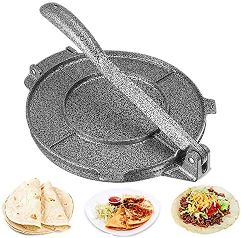 Tortilla-Maschine 16,5 cm Taco Presse Aluminiumlegierung Teigpresse Druckpresse für Camping und zu H
