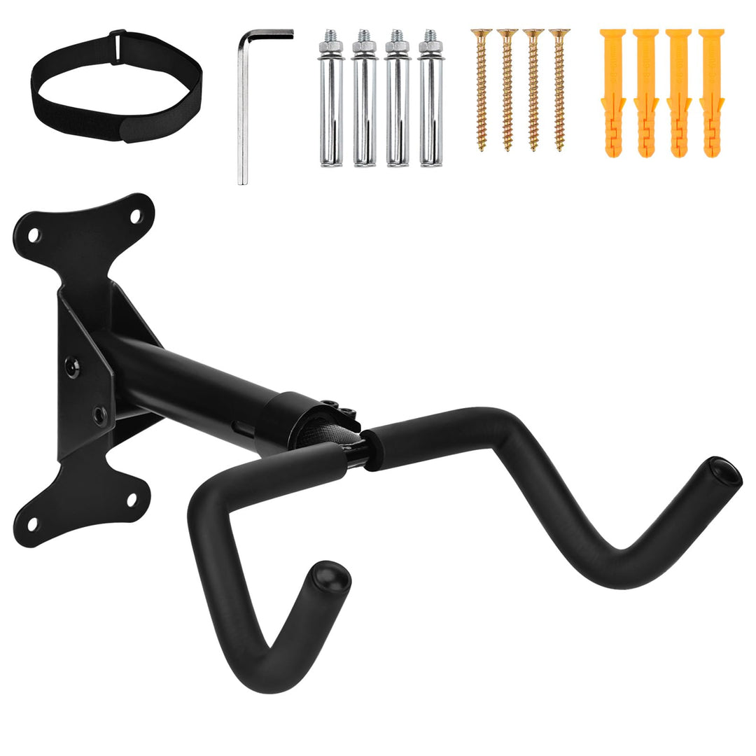 Fahrrad Wandhalterung Klappbar Metall Fahrradhalter Wand Einstellbar, Fahrradaufbewahrung für Garage
