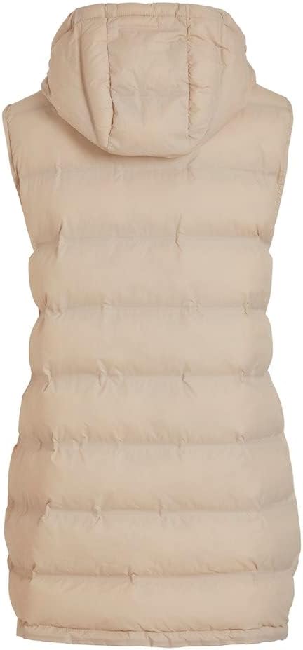 Vila Damen VITRISH New Padded S/L Vest - NOOS 14085934, Cement