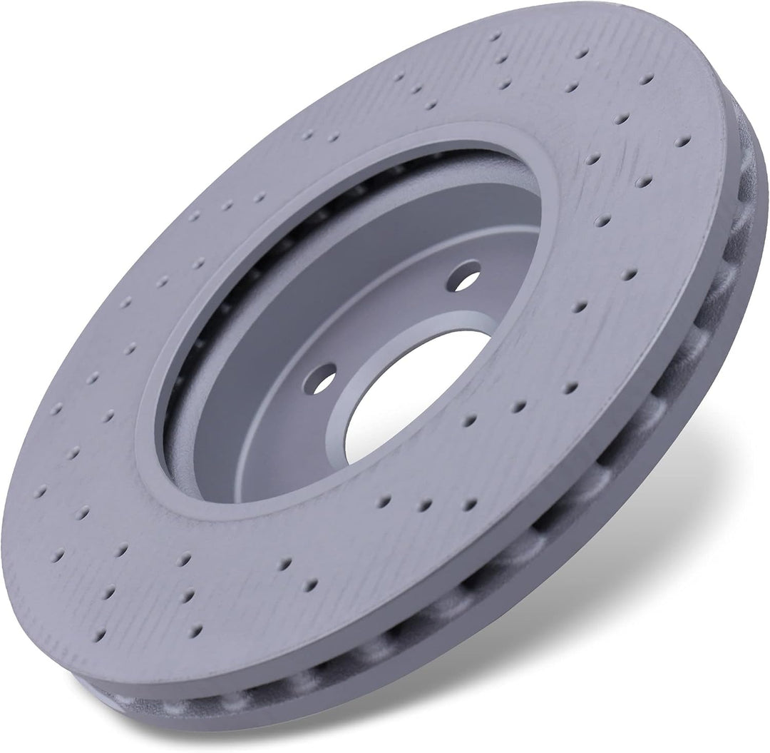ATE Bremsenset Vorderachse inkl. Bremsscheiben vorne Ø 295 mm belüftet gelocht und Bremsbeläge vorne