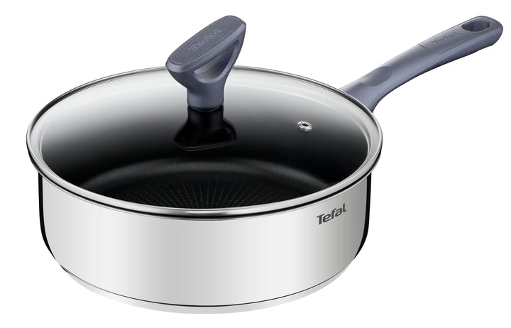 Tefal g7133214 dailycook Pfanne, Edelstahl, 24 cm, Metal, 2 43,7 x 25,6 x 10,6 cm, 43,7 x 25,6 x 10,