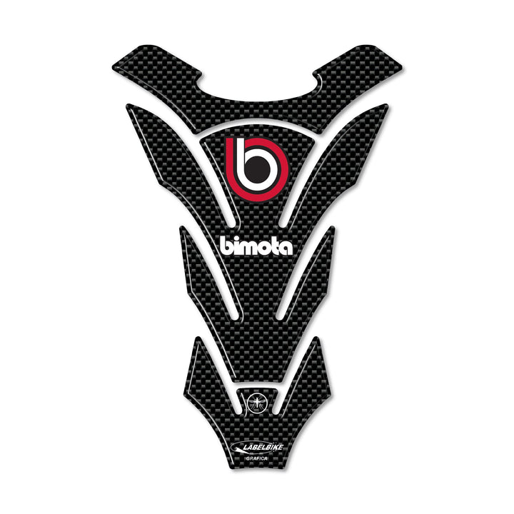 LABELBIKE 3D Aufkleber Motorrad Tankpad kompatibel mit BIMOTA | Harzschutz, Kratzfestigkeit, Dekorat