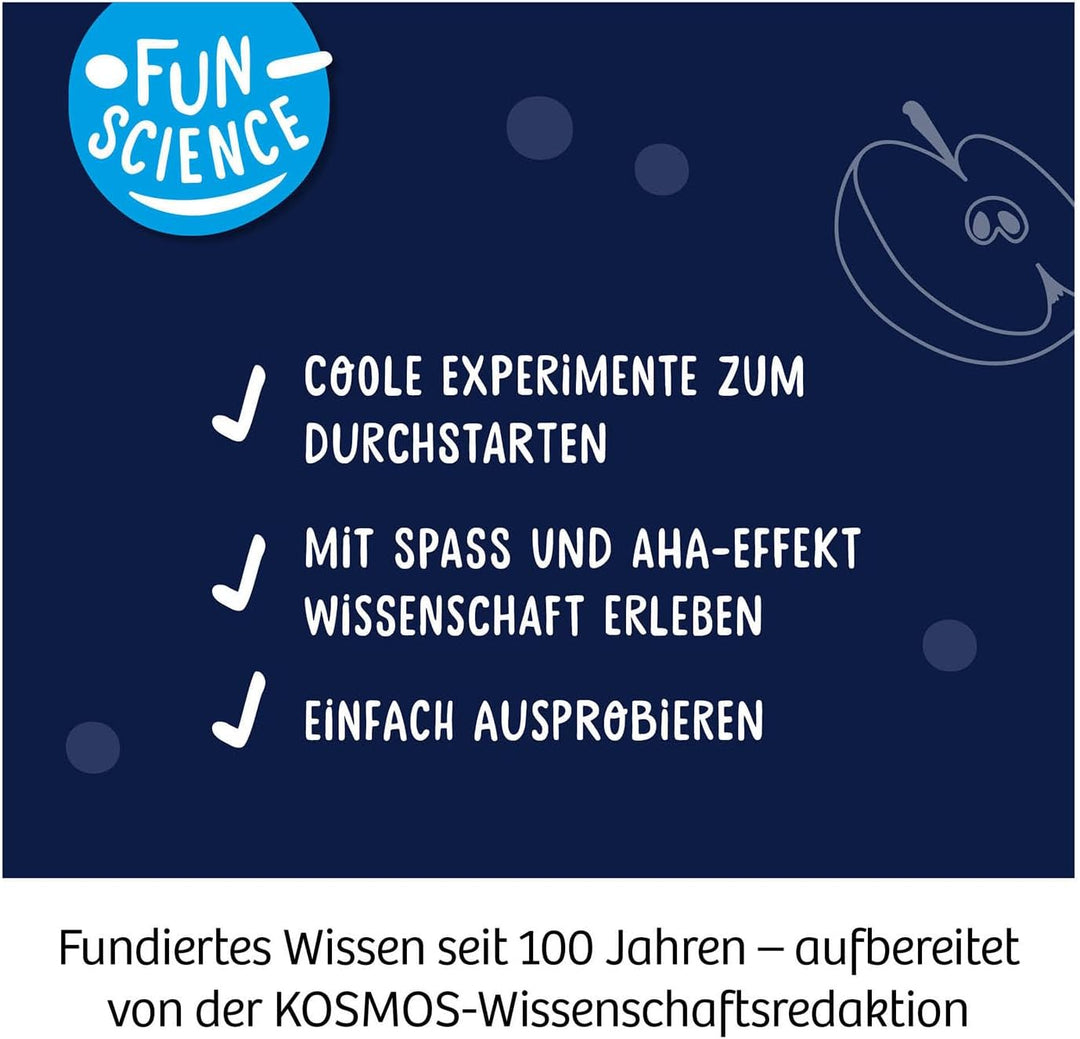 KOSMOS 654306 Fun Science Jelly Pops, Fruchtgummi-Labor für Gummi-Drops, Ostergeschenk, Experimentie