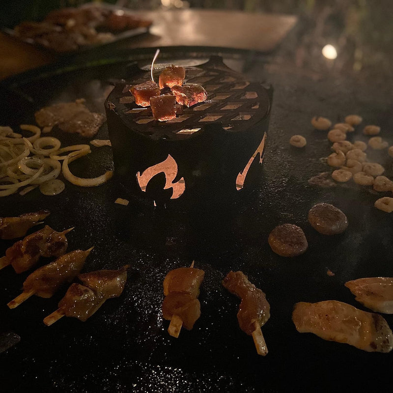 A. Weyck Tools Grilleinsatz Raute Ø 20cm für Feuerplatte 