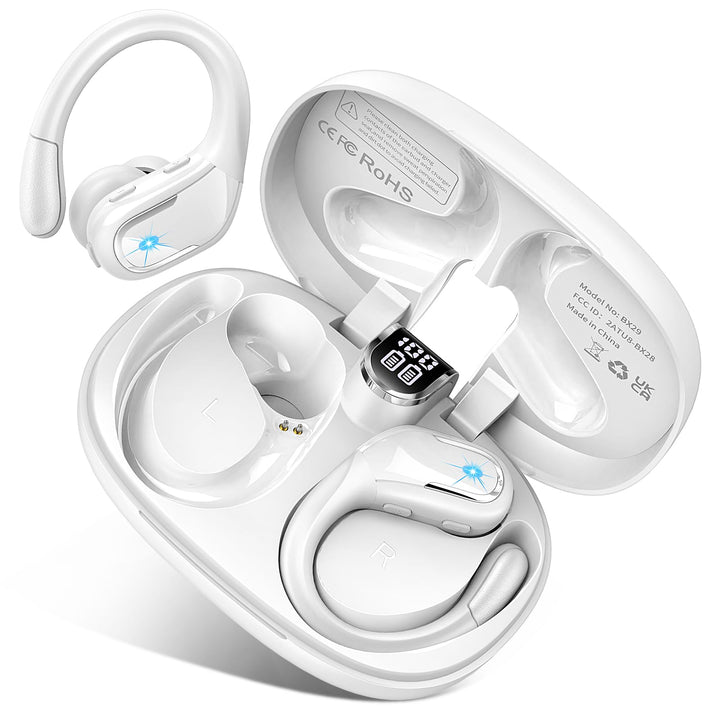 2026 Bluetooth Kopfhörer in Ear Sport, 75Std Kopfhörer Kabellos Bluetooth 5.4, 3D-Stereo Bass Wirele