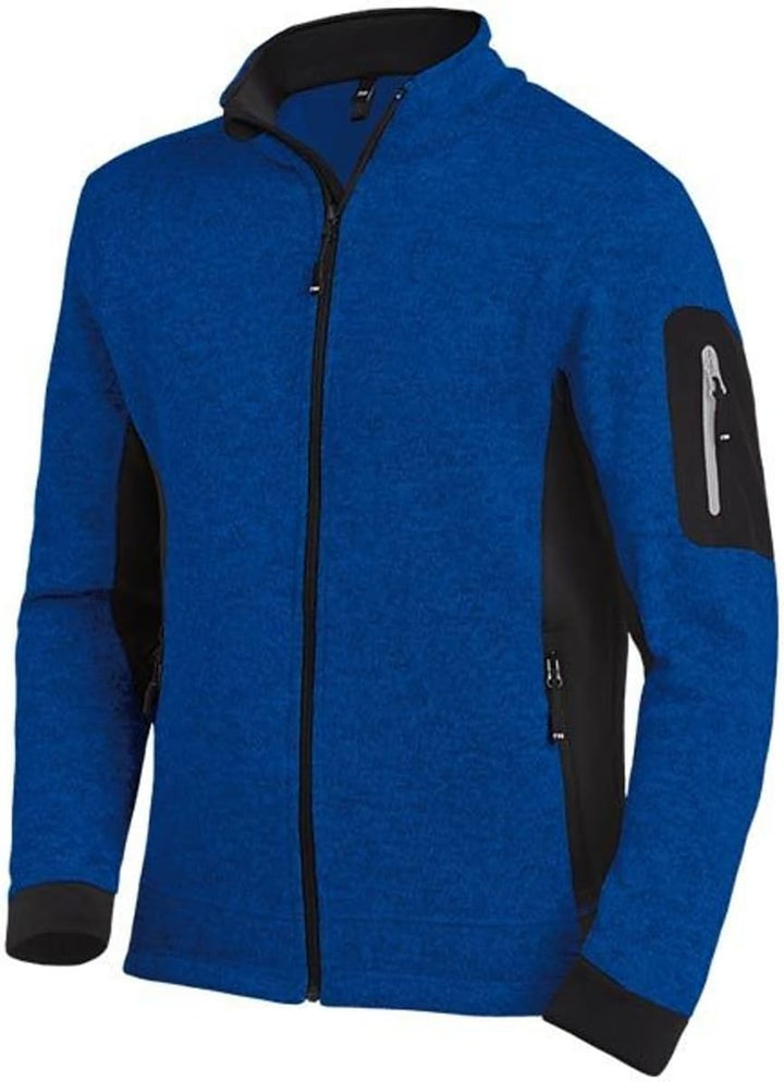 FHB Strickfleece Jacke atmungsaktiv, Farbe:khaki, Grösse:M